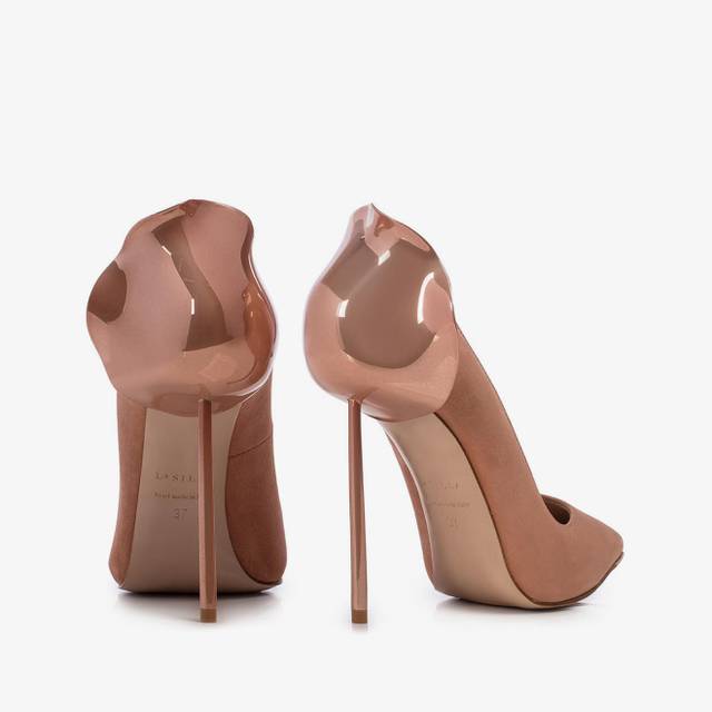 Le Silla Décolleté camoscio nude phard Fino al 50% di sconto
