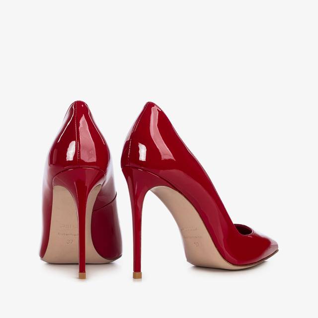 Le Silla Décolleté vernice rossa Fino al 60% di sconto