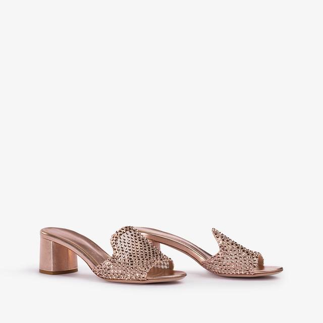 Le Silla Sandalo gioiello rete oro rosa Duty-free