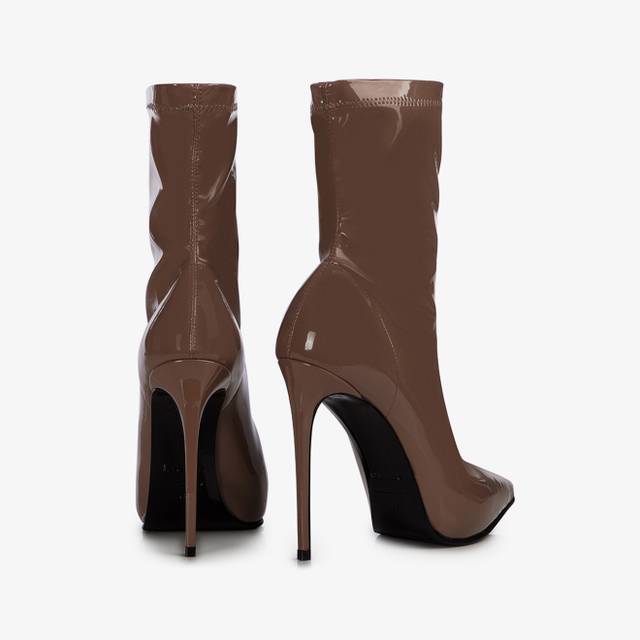 Le Silla Stivaletto vinile nude silk Presa