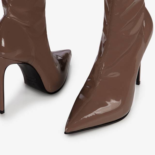 Le Silla Stivaletto vinile nude silk Presa