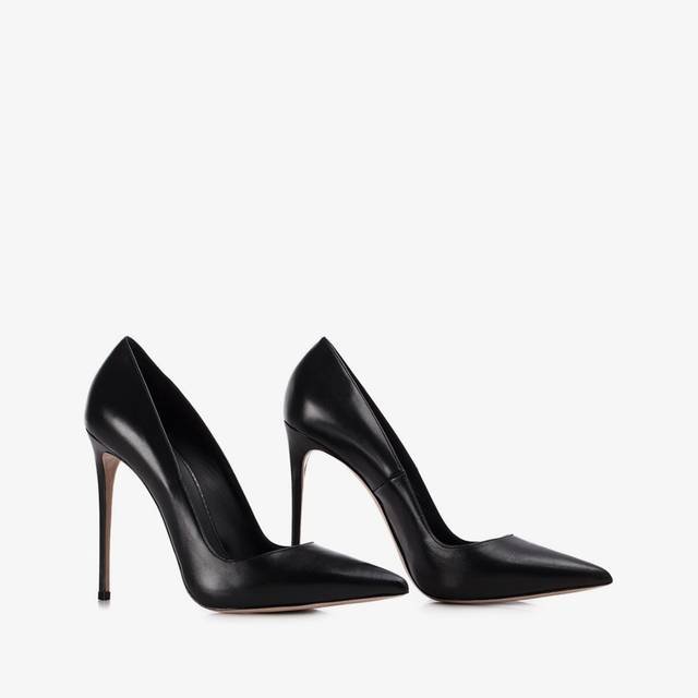 Le Silla Décolleté pelle nera Nuova