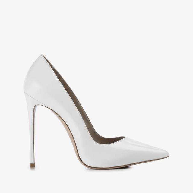 Le Silla Décolleté pelle bianca Moda