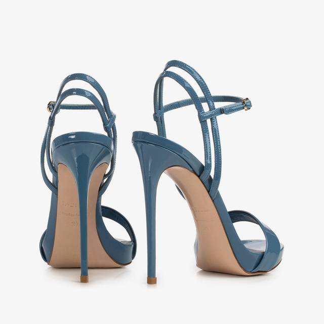 Le Silla Sandalo vernice azzurro ortensia Cyber Monday