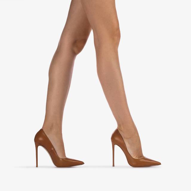 Le Silla Décolleté pelle marrone cuba Offerta temporanea