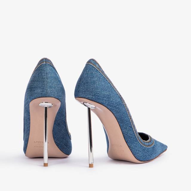 Le Silla Décolleté denim blu Nuovi prodotti