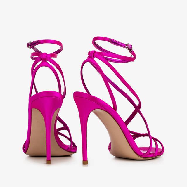 Le Silla Sandalo raso fucsia bouganville Only for today