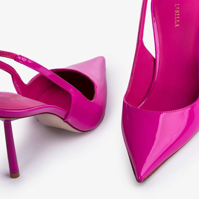 Le Silla Slingback vernice fucsia bouganville Offerta speciale della fabbrica