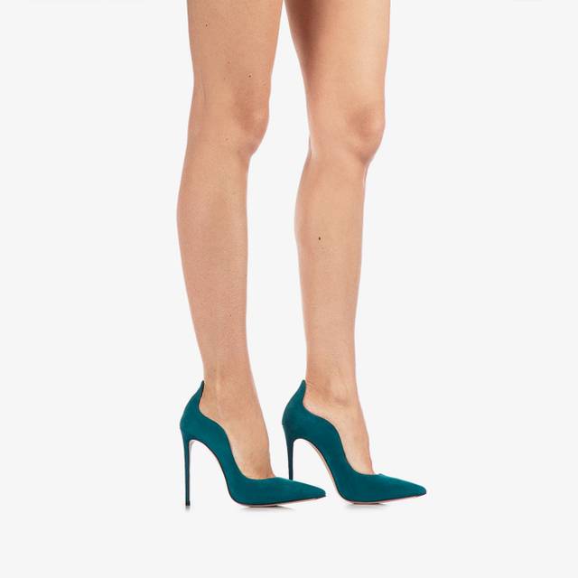 Le Silla Décolleté camoscio verde rasputin Discount Store per i nuovi prodotti