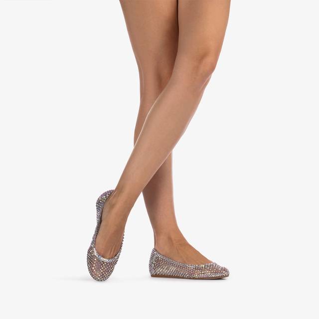 Le Silla Ballerina gioiello rete argento eclissi con Cristalli Trasporto libero internazionale