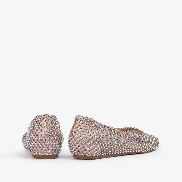 Le Silla Ballerina gioiello rete nude skin con Cristalli Officina