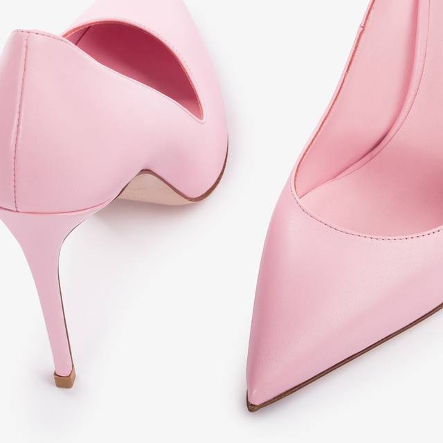 Le Silla Décolleté pelle rosa dea Italy