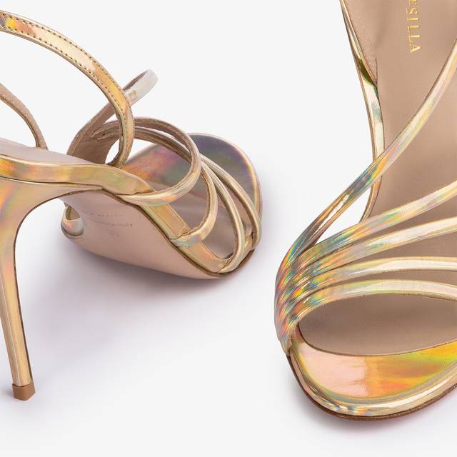 Le Silla Sandalo iridescente nude Acquista Ora