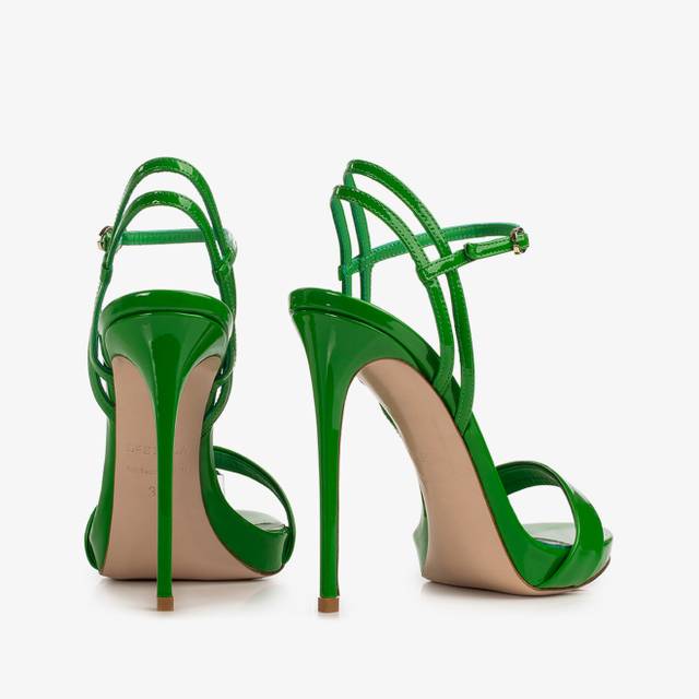 Le Silla Sandalo vernice verde emerald Nuova