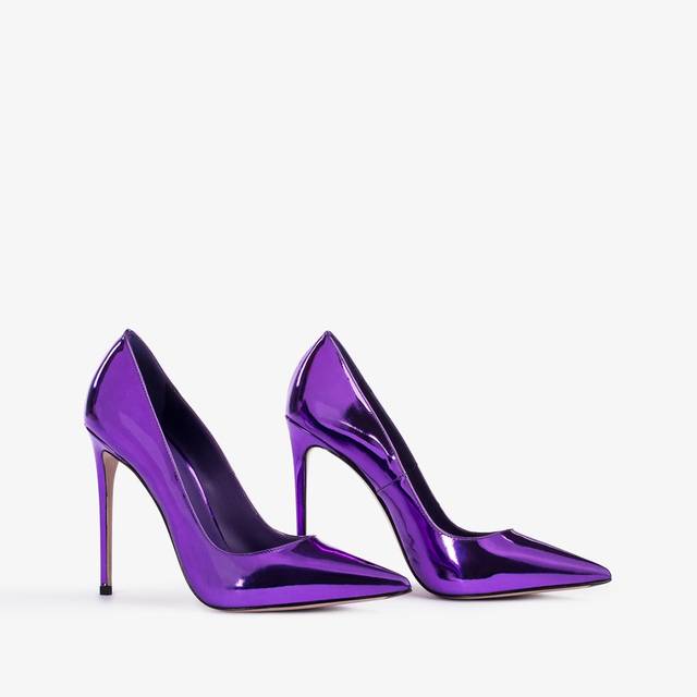 Le Silla Décolleté metallizzata viola kamala Sconto di tempo limitato