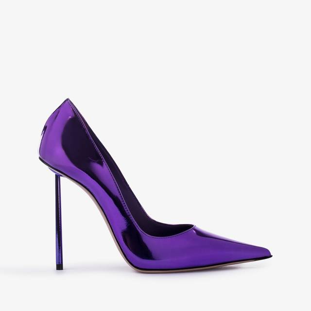 Le Silla Décolleté metallizzata viola kamala Flash Sale