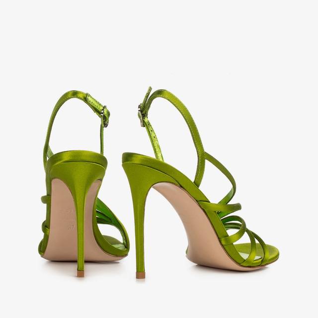Le Silla Sandalo raso verde tokyo Offerta San Valentino