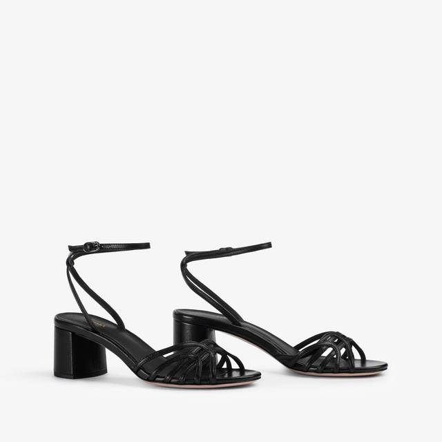 Le Silla Sandalo pelle nero ACQUISTA ORA