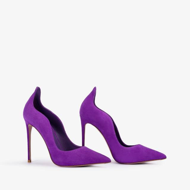 Le Silla Décolleté camoscio viola queen Ultimi due giorni