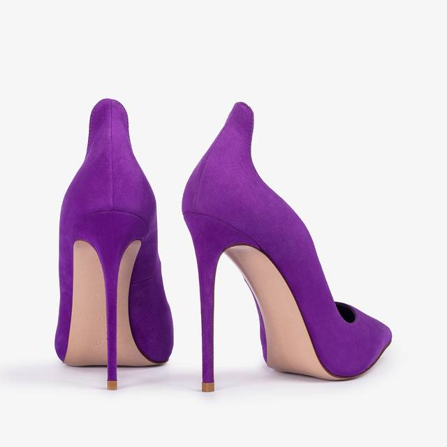 Le Silla Décolleté camoscio viola queen Ultimi due giorni