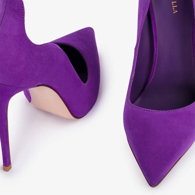 Le Silla Décolleté camoscio viola queen Ultimi due giorni
