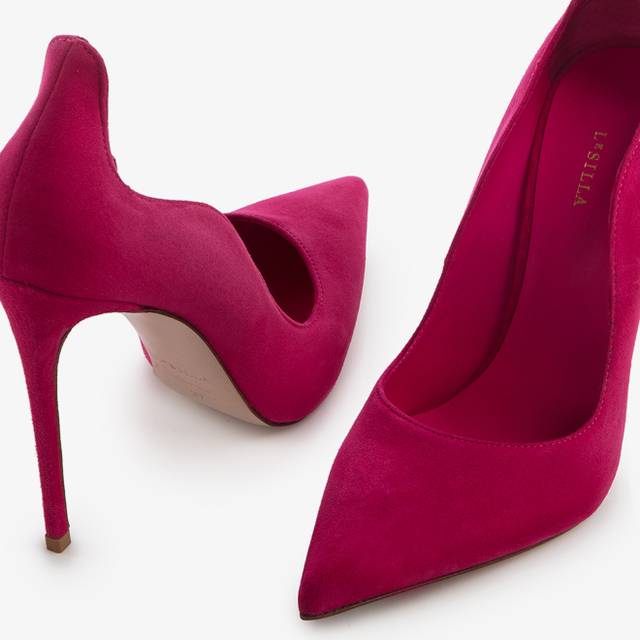 Le Silla Décolleté camoscio fucsia cosmopolitan Ultimo giorno
