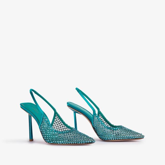 Le Silla Slingback gioiello rete verde procida Fino al 50% di sconto