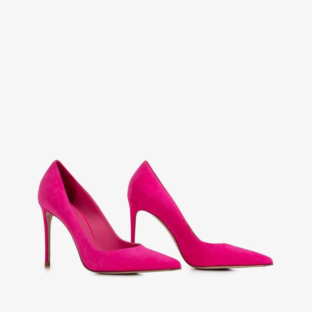 Le Silla Décolleté camoscio fucsia bouganville Officina