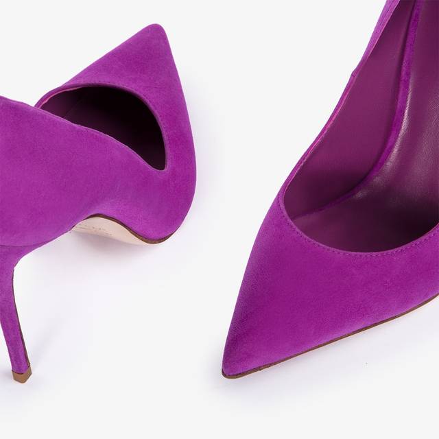 Le Silla Décolleté camoscio lavanda darling Limitato a 3 giorni