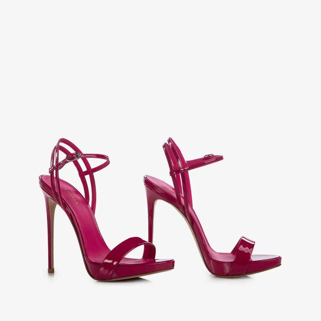 Le Silla Sandalo vernice fucsia cosmopolitan Spedizione Gratuita