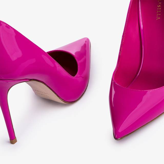 Le Silla Décolleté vernice fucsia bouganville Sconto
