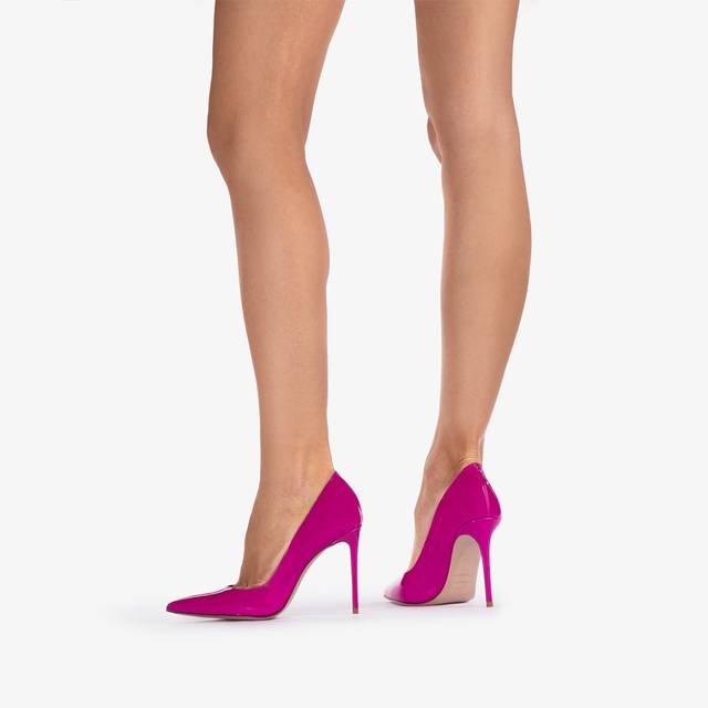 Le Silla Décolleté vernice fucsia bouganville Sconto