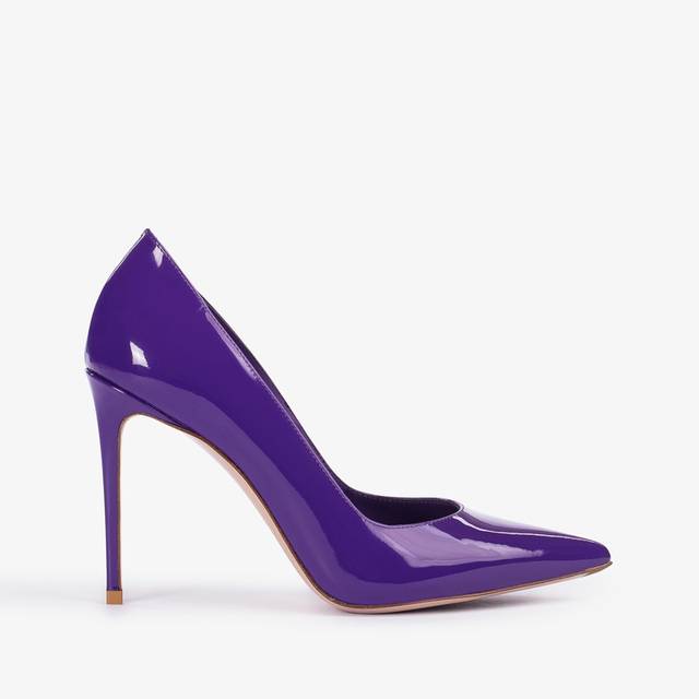 Le Silla Décolleté vernice viola queen Offerta