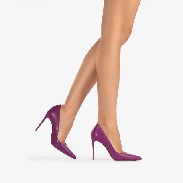 Le Silla Décolleté pelle lavanda darling Economico