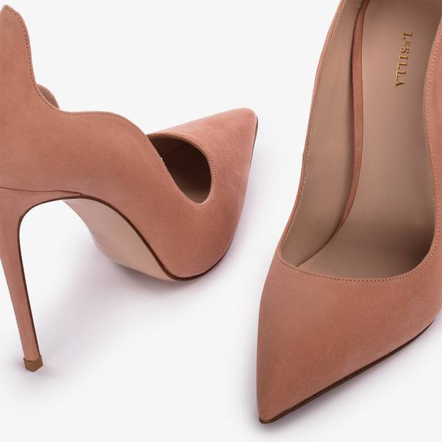Le Silla Décolleté camoscio nude phard Online
