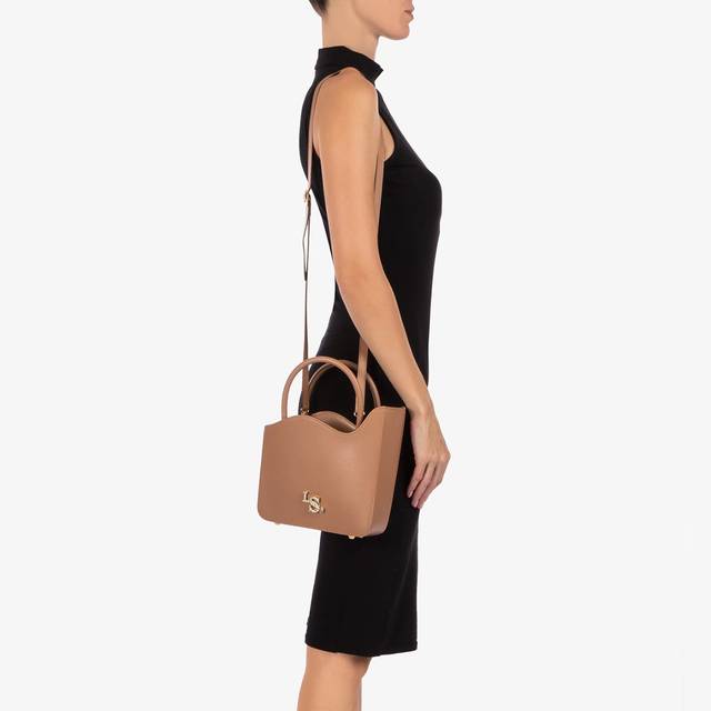 Le Silla Medium bag pelle sabbia doha Outlet