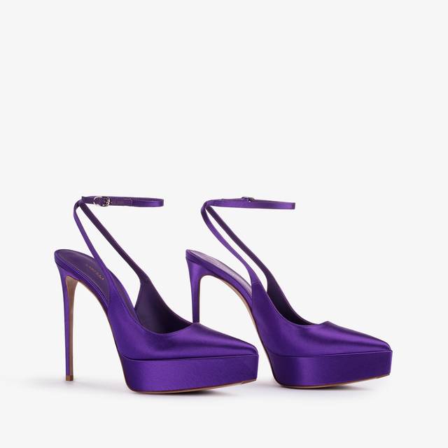 Le Silla Slingback con plateau raso viola kamala I Più Venduti
