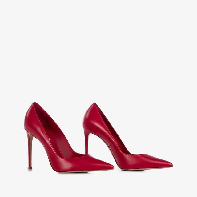 Le Silla Décolleté pelle rossa Flash Sale