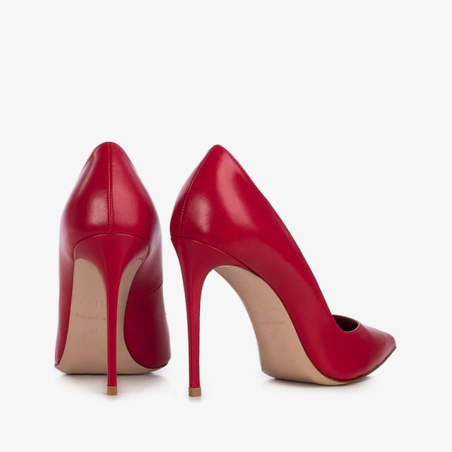 Le Silla Décolleté pelle rossa Flash Sale