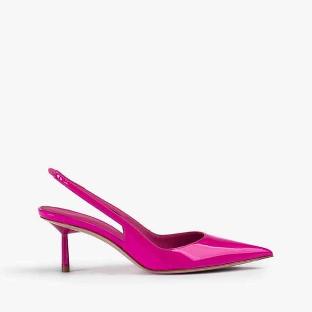 Le Silla Slingback vernice fucsia bouganville Smaltimento dello stoccaggio