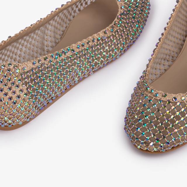 Le Silla Ballerina gioiello rete oro con Cristalli iridescenti Comprane uno, ottenene uno gratis