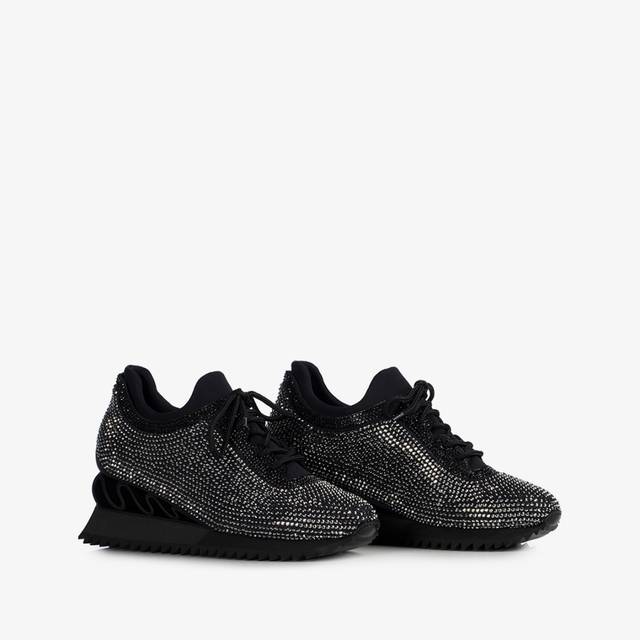 Le Silla Sneaker Cristalli nera Fino al 65% di sconto