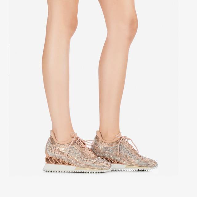 Le Silla Sneaker Cristalli nude phard Only for today
