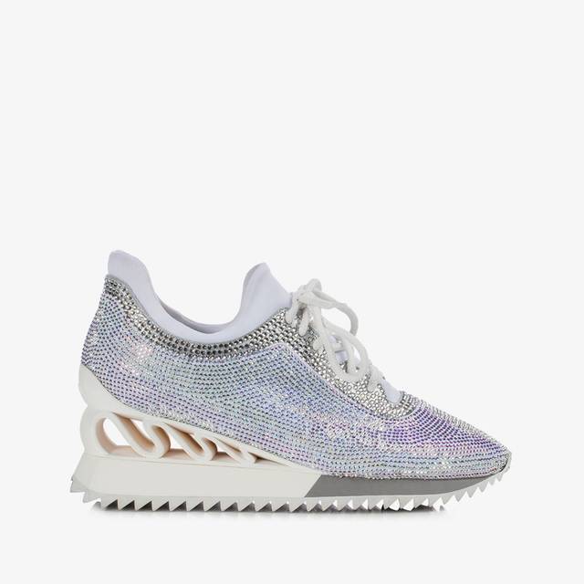 Le Silla Sneaker Cristalli bianca Offerta speciale della fabbrica