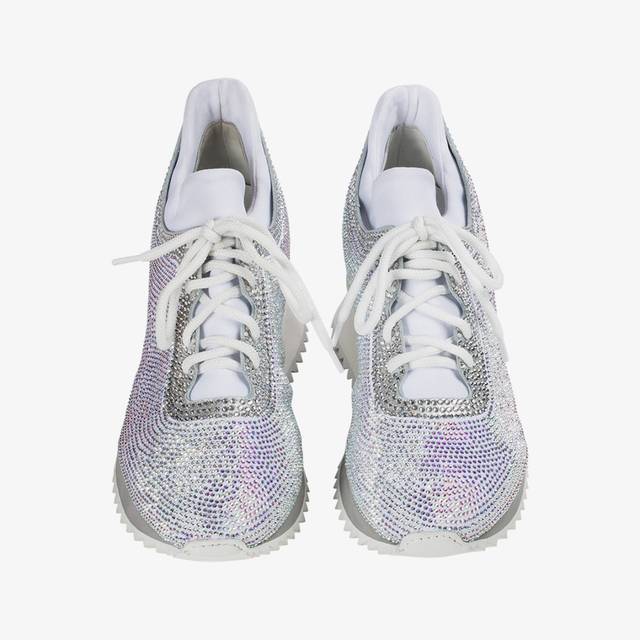 Le Silla Sneaker Cristalli bianca Offerta speciale della fabbrica