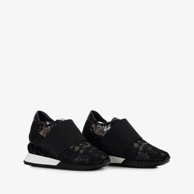 Le Silla Sneaker pizzo nera Discount Store per i nuovi prodotti