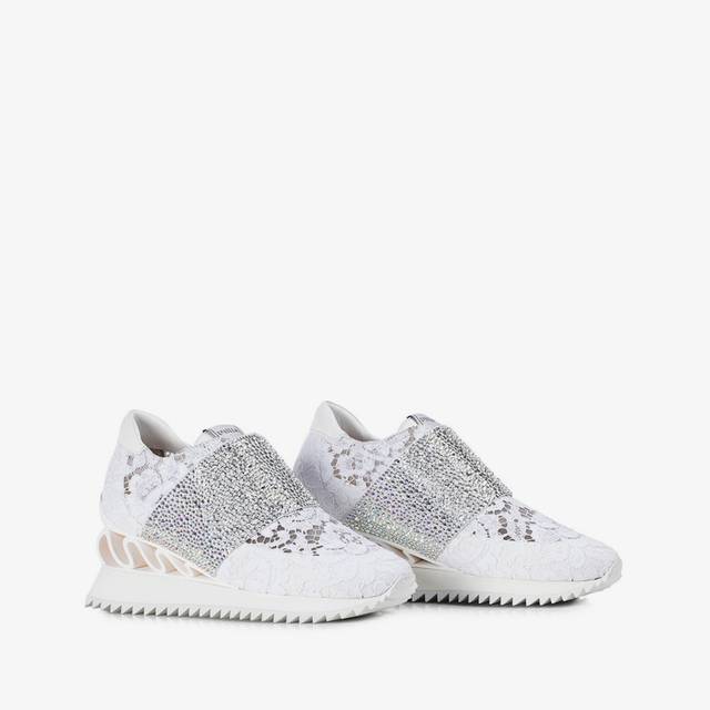 Le Silla Sneaker pizzo bianca Limitato a 3 giorni
