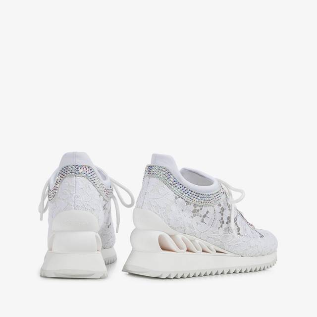 Le Silla Sneaker pizzo bianca 50% di sconto per tempo limitato