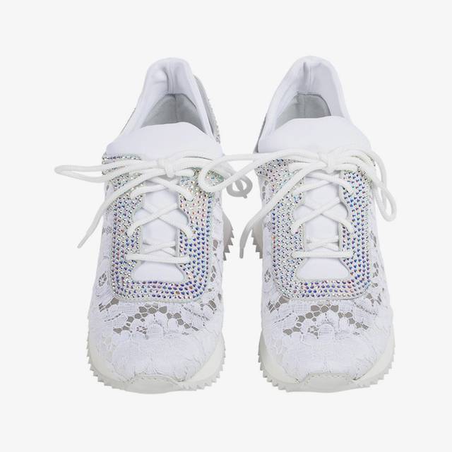 Le Silla Sneaker pizzo bianca 50% di sconto per tempo limitato