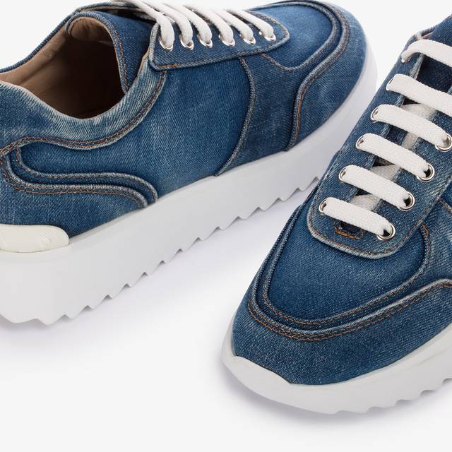 Le Silla Scarpa running denim blu 2025